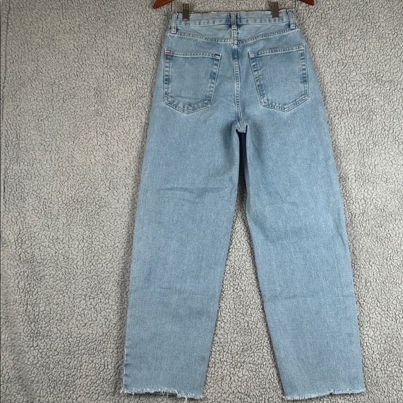BDG High Rise Baggy Distressed Light Wash Jeans Women’s,Size 26 - Picture 14 of 16